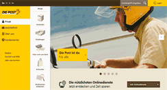 Desktop Screenshot of post.ch
